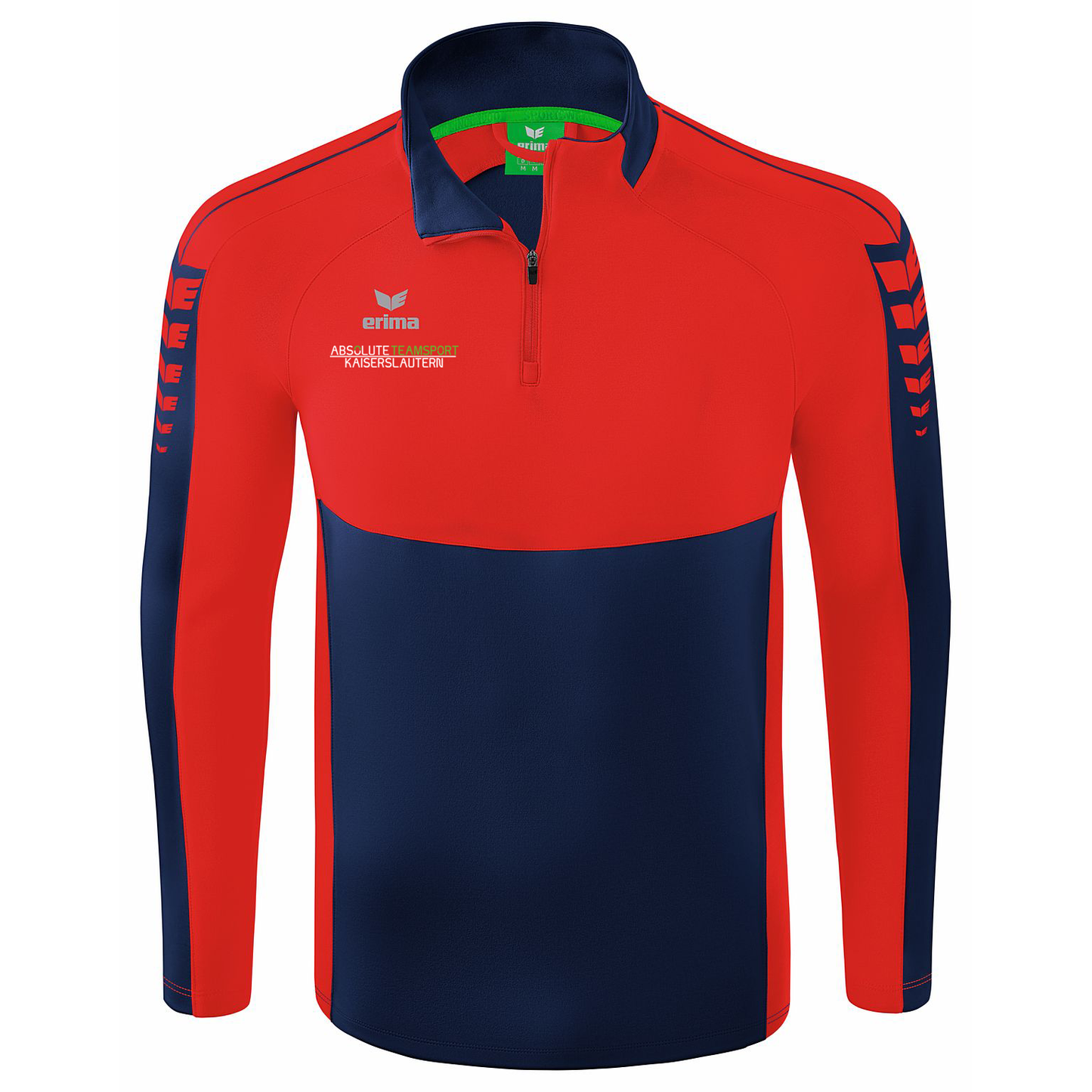 Erima Six Wings 1/4-Zip Top ERWACHSENE - wahlweise mit Wappen