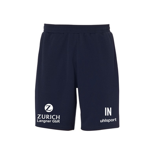 uhlsport Club Shorts KINDER - wahlweise mit Sponsor "Zurich" oder "Dockers"