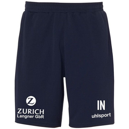 uhlsport Club Shorts ERWACHSENE - wahlweise mit Sponsor "Zurich" oder "Dockers"