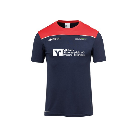 uhlsport Offense 23 Poly Shirt KINDER - wahlweise mit Sponsor "VR-Bank"