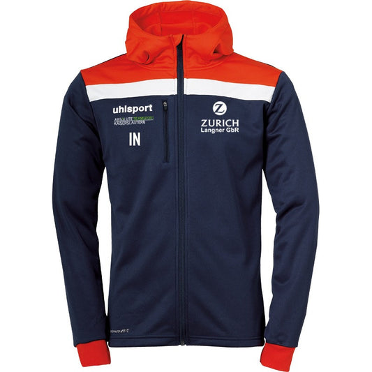 uhlsport Offense 23 Multi Hood Jacket ERWACHSENE - wahlweise mit Sponsor "Zurich"