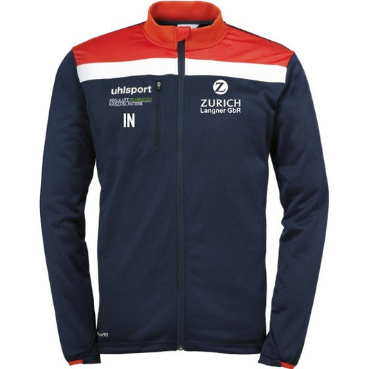 uhlsport Offense 23 Poly Jacket ERWACHSENE - wahlweise mit Sponsor "Zurich"