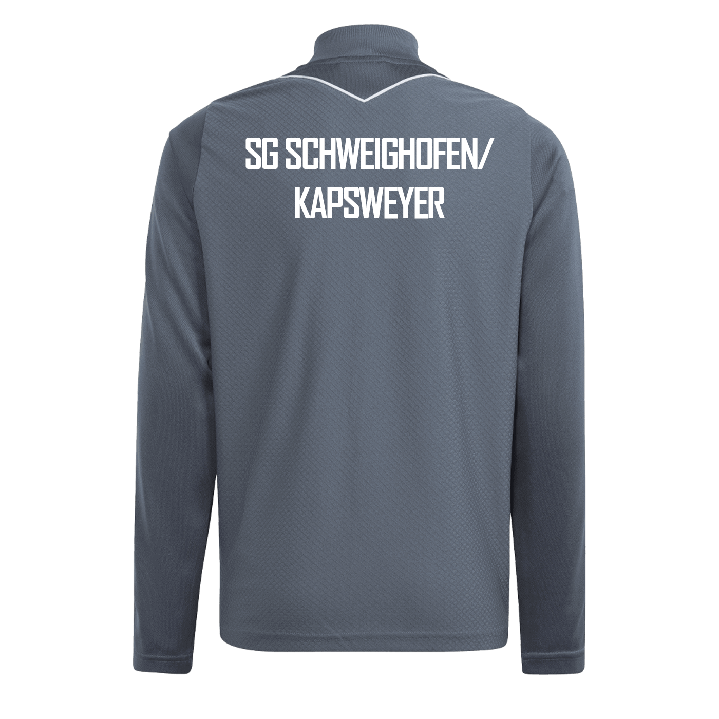 ADIDAS Herren Tiro 23 League Training Jacket Grau inkl. SG Schweighofen-Kapsweyer Wappen & Vereinsname Rücken