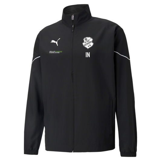 PUMA Kids Präsentationsjacke in schwarz inkl. Wappen Mutterstadt