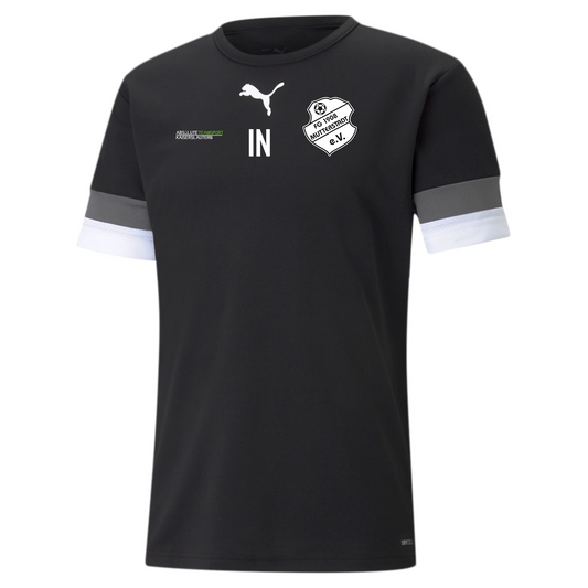 PUMA Kids Trainingshirt in schwarz inkl. Wappen Mutterstadt