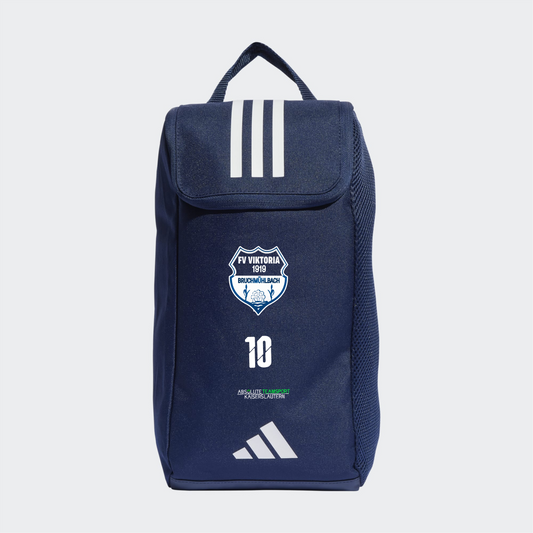 ADIDAS Schuhbag Blau inkl. FV Viktoria Bruchmühlbach Wappen