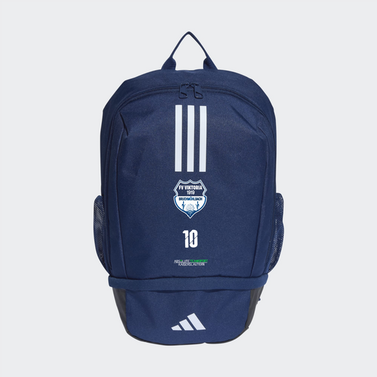 ADIDAS Rucksack Blau inkl. FV Viktoria Bruchmühlbach Wappen