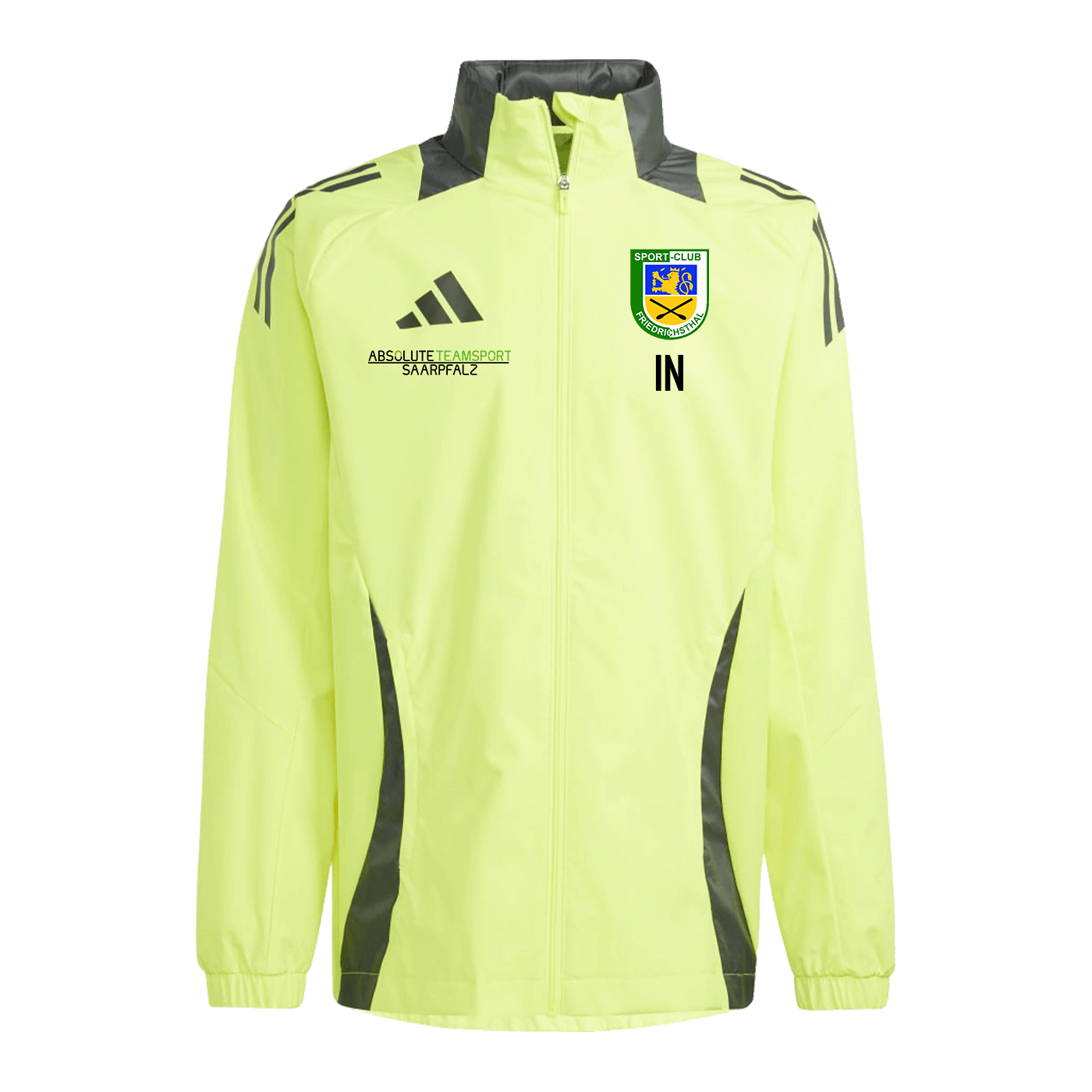 ADIDAS Herren Tiro 24 Competition All Weather Jacket inkl. SC Friedrichsthal Wappen