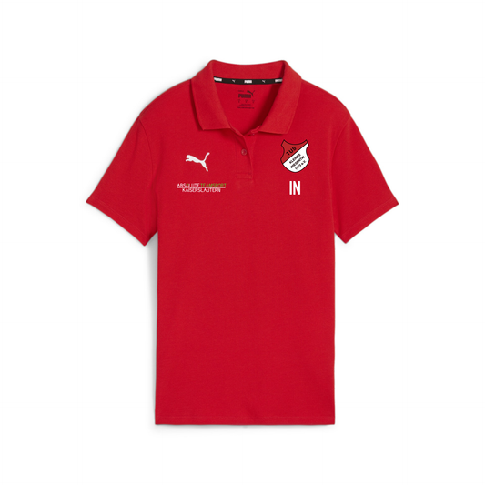 PUMA Damen teamGOAL Polo inkl. TuS Kleines Wiesental Wappen & Vereinsname Rücken