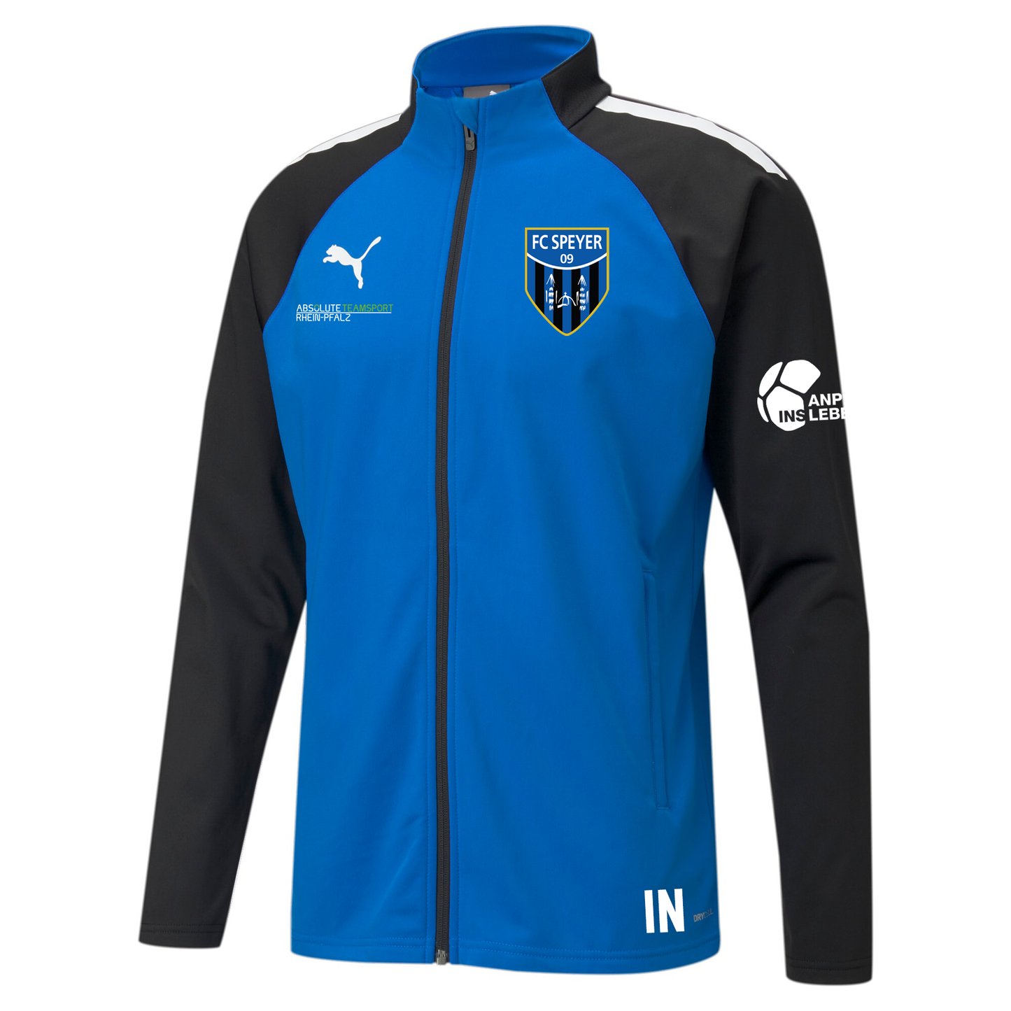 #TRAINING - PUMA Training Jacket inkl. FC Speyer 09 3D-Wappen, Sponsor & IN